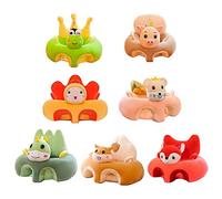 Generic Sedia da Baby Sitter, Seggiolino di Supporto per Bambini Imbottito in Cotone PP per Bambini Piccoli per la Casa (rana)