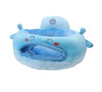 Generic Sedia da Sit Up per Bambini, Divano per Seduta per Neonato, Sedile di Supporto in Peluche con Design a Cartoni Animati Supporto per la Schiena Ergonomico, Ideale per i più Piccoli, 45x60 Cm