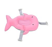 Generic Seggiolino per Bambini, Assistenza per Bambini in Maglie per Sedile per Morbido Lavandino per Bagno Vano per Cuscino per Bagno per 0-6 Mesi (Roseo)