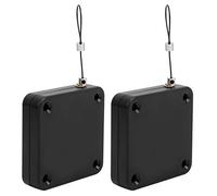 Generic Sensore Chiudiporta Automatico Portatile da 2 Pezzi con Resistenza Alle Alte Temperature per Porte di Casa e Ufficio, Materiale ABS