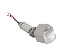 Generic Sensore di Movimento PIR a Infrarossi, Interruttore della Luce da Parete, Interruttore di Sicurezza Intelligente a Risparmio Energetico per Esterni, Sensore di Movimento Rileva per Giardino,