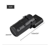 Generic Sensore di Parcheggio per Auto 4 Pezzi Adatto per 4B / C5 4F2 / C6 4FH / C6 4F5 7H0919275E, Adatto per Avant Anteriore e Posteriore