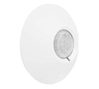 Generic Sensore di Rilevamento del Movimento a Infrarossi Passivi Cablato 12 V per Interni a 360 Gradi con Tecnologia Anti-falso Allarme per Fabbriche e Banche ABS Ignifugo