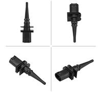 Generic Sensore Temperatura Aria Esterna per Auto Nuovo di Alta qualità Adatto per E46 E90 E91 e Installazione Semplice Adatto per Serie 1 6 7 Plastica ABS Nera 2,6 * 0,9 Pollici
