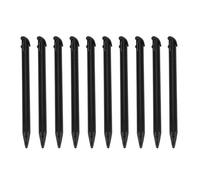 Generic Sentiti Liscia e Delicata Penna Touch Screen, Design Ergonomico Non Tossico e per Utilizzare 10 Pezzi una Penna a Touch Pack, Nuova Console 3DS XL (BLACK)