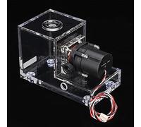 Generic Serbatoio di Raffreddamento Ad Acqua per PC Completamente Trasparente da 600 Ml Design Innovativo con Filtro Integrato per Sistemi di Raffreddamento Ad Acqua Personalizzati