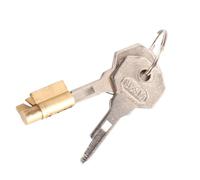 Generic Serratura a Cilindro con 2 Chiavi Accessori Professionali Robusti Serratura per Mini Frigorifero
