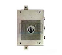 Generic Serratura per Porte Blindate Dierre NE32Y (ex NE44.56) Sinistra, Interasse Catenacci 56mm, Entrata Chiave 63mm, Rinforzo di Protezione, Compatibile con Porte Blindate Dierre