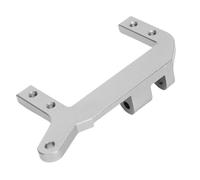 Generic Servo in Lega di Alluminio per Auto RC 1/10 su Supporto Asse con Geometria dello Sterzo e Fascino Visivo Migliorati (SILVER)