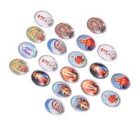 Generic Set 20 Pezzi Accessori per Gioielli Religiosi Maria Montatura in Lega per Bracciali e Collane Decorazioni per Creazione Gioielli Fai da Te Simboli Sacri