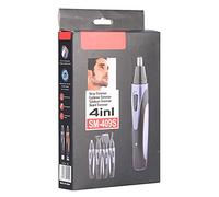 Generic Set 4 in 1 Naso, Set Rasoio Uomo, per Capelli, dell'orecchio, del Tempio