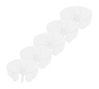 Generic Set 5 Pezzi Pale Ventilatore in Plastica per Asciugacapelli, Raccordo Ventola Resistente Compatibile per Uso Domestico e Saloni, Accessori Ricambio per Fono Chioma Professionale