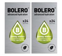 Generic Set Bolero Drink da 48 Bustine 3 grammi Honey Melon 3 gr Gusti Diversi Assortimento alla Frutta Preparato Polvere Solubile Bevanda Fresca in Acqua,144 grammi dolcificato stevia,0.14 kilograms