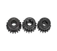 Generic Set Combinato di Pignoni Motore Durevoli da 32DP ￠5mm per Auto RC 1/8, Struttura in Metallo Antiruggine, 13-15T 16-18T 19-21T (16T17T18T)