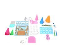 Generic Set Completo di Quilling di Carta da 20 Pezzi con Strumenti Essenziali per lo Sviluppo Dell'intelligenza dei Bambini Nell'artigianato