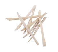 Generic Set Completo di Strumenti per Modellare L'Argilla in Legno da 10 Pezzi per Artisti e Artigiani per Goffratura e Dettagli in Argilla Polimerica Dal Design Ergonomico 14,5-15,6 Cm