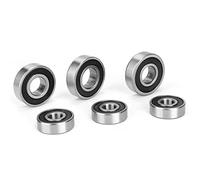 Generic Set Cuscinetti di Alta qualità per GY6 Acciaio Inossidabile di Grado Professionale, Ideale per Ricostruire il, 6 Pezzi