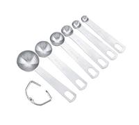 Generic Set da 6 Misurini in Acciaio Inossidabile per Cucinare e Bevande Al caffè, Utensili da Durevoli e Non Tossici