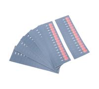 Generic Set da 90 Pezzi di Piume di Gallo della Giungla Impermeabili per la Pesca a Mosca Fai-da-te, Materiale in Nylon per Abbinamento Simmetrico