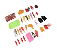 Generic Set da Gioco per Barbecue per Bambini con Bottiglia di Condimento per Fingere Giochi di Ruolo per Barbecue per Bambini