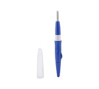 Generic Set Delicato di 3 Aghi per Punch da Ricamo per Artigianato Fai-da-te, Comoda Impugnatura per gli Appassionati di Ricamo, Colore Blu, 1,3 Once (BLUE)