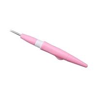 Generic Set Delicato di 3 Aghi per Punch da Ricamo per Artigianato Fai-da-te, Comoda Impugnatura per gli Appassionati di Ricamo, Colore Blu, 1,3 Once (Rosato)