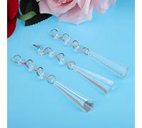 Generic Set di 10 Ornamenti con Perline Acriliche a Forma di Vero Cristallo per Decorazioni per Finestre, Lampadari e Lampade (Scrivo)