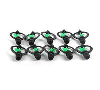 Generic Set di 10 Ugelli per Irrigatori a Forma di Pioggia G1/2 Pollici in Plastica Leggera per Un'irrigazione Agricola Efficiente Nei Prati dei Giardini