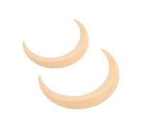 Generic Set di 2 Forchette per Capelli Beautiful Moon, Facili da Usare per lo Shopping Quotidiano e i Cosplay, Bastoncini Decorativi per Capelli in ABS Resistente per le Donne (Beige)