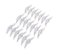 Generic Set di 20 Pezzi Grezzi per Esche Subacquee Trasparenti Fai da Te, Perfetti per Pesci di Grossa Selvaggina in Vari Ambienti di Pesca, 5,9 Cm