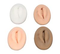 Generic Set di 4 Modelli Flessibili di Labbra in Silicone 3D per la Pratica del Tatuaggio Sulle Labbra, Materiale Morbido Che Imita la Pelle Umana, Strumento di Formazione Ideale per Lezioni di Ricamo