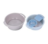 Generic Set di 4 Setaccio per Polline Vassoi di Rifinitura Dal Design Impilabile Set di Setaccio per Polline Vassoio per Rifilatura di Erbe con Vassoio Profondo 3,5 Pollici e 4 Re