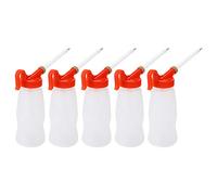 Generic Set di 5 Erogatori di Olio, Tipo a Pistola con Ugello in Plastica Resistente Agli Urti Lubrificazione Rapida in Macchinari e Applicazioni di Cucito, 180 Ml