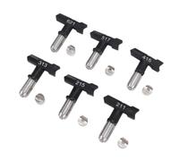 Generic Set di 6 Punte per Spruzzatore Airless con Ugelli Reversibili per Dipingere Pareti, Mobili e Recinzioni