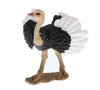 Generic Set di Animali Da Fattoria in PVC - Uova di Pasqua E Accessori per Feste - 10 Modelli tra Cui Scegliere, Struzzo