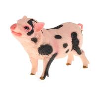 Generic Set di Animali Da Fattoria in PVC - Uova di Pasqua E Accessori per Feste - 10 Modelli tra Cui Scegliere, Fiore Maiale