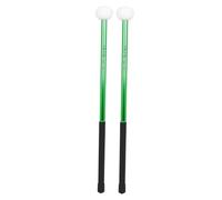 Generic Set di Bacchette per Timpani con Testa in Feltro, Bacchette per Timpani, Accessori per Percussioni, Bacchette per Esercitarsi per Tamburo Lotus, 2, Verde