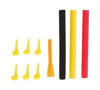 Generic Set di Bastoncini in Schiuma per Pesca Alla Carpa, Kit di Allineamento Zig per Esche Leggere in EVA Premium per la Pesca nel Fiume e Nello Stagno, 10 Pezzi