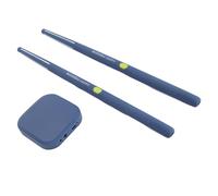 Generic Set di Batteria Ad Aria Elettrica Kit Portatile con Rilevamento del Movimento RGB 3D per Bambini Adulti Blu Navy