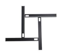 Generic Set di Binari per Seghe Circolari Elettriche, Set di Giunzione di Binari di Guida Antiruggine per Falegnami, Regolabile 500 Mm
