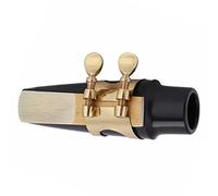 Generic Set di Bocchini in ABS per Sassofono Contralto Portatile con Ancia Resistente e Cuscinetti per Sassofonisti Materiale ABS Leggero