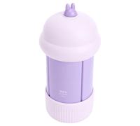 Generic Set di Bottiglie Viaggio 4 in 1, Comodi Contenitori per Trucchi a Tenuta Stagna per Articoli Toeletta, Ideali per Brevi Fughe e per L'uso Quotidiano, 60 Ml, Viola