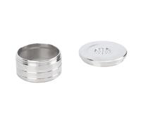 Generic Set di Capsule di caffè Riutilizzabili Filtri in Acciaio Inossidabile per Macchina da caffè Q Facile da Pulire per gli Amanti del 1 Confezione (con il cucchiaio a spazzola)