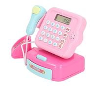 Generic Set di Cassiere Elettronico Giocattolo per Registratore di Cassa per Bambini con Luci Sonore dello Scanner per Fare Finta di Giocare Al Supermercato e Imparare il Regalo d