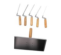 Generic Set di Cazzuole Professionali con Puntatore Tuck, Strumenti Ergonomici per Muratura per la Riparazione di Malte, Adatti per Hobbisti e Appaltatori, 5 Dimensioni