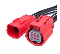 Generic Set di connettori diagnostici OBD2 per moto, impermeabili, spina maschio a 6 pin e presa femmina con cavo per Honda Yama-ha