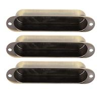 Generic Set di Coperture per Pickup in Ottone Dal Design Professionale per Abbinarsi Perfettamente Al Tuo Pickup (Bronzo)