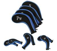 Generic Set di Copritesta da da 10 Pezzi, Protezione Durevole in Neoprene per Mazze e Putter, Ideali per gli Amanti del