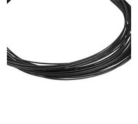 Generic Set di Corde per Racchetta da Badminton in Nylon Resistente da 10 M con Eccellente elasticità per Giocatori di Badminton - 6 Colori tra Cui Scegliere (BLACK)