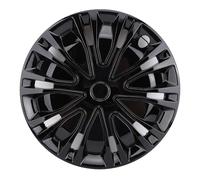 Generic Set di Eleganti Coprimozzi a Scatto da 15" con Protezione Completa per Copricerchioni R15, Universali per la Maggior Parte delle Auto, Camion, SUV. Materiale ABS Premium, Set di 4 per un